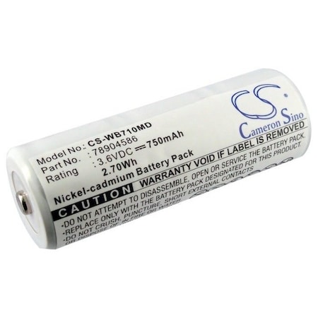 Bsc Preferred Welch-Allyn Medical Repl. Battery CS-WB710MD.4